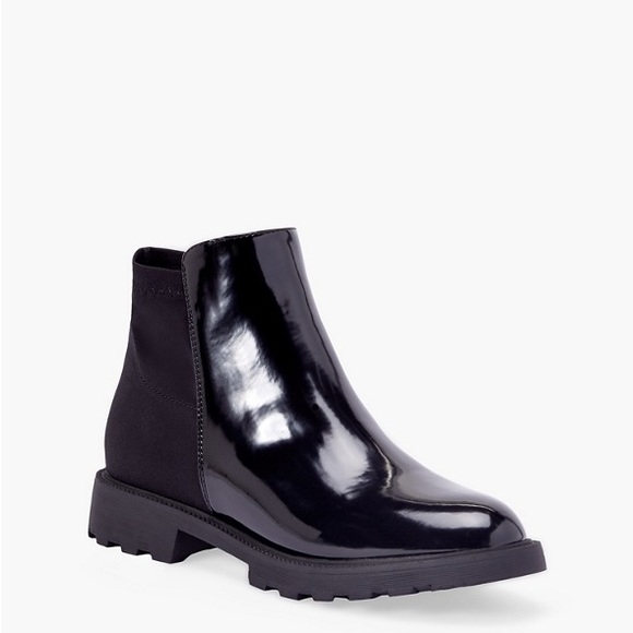 Pemi Contrast Lug Sole Ankle Boot - Picture 2 of 2